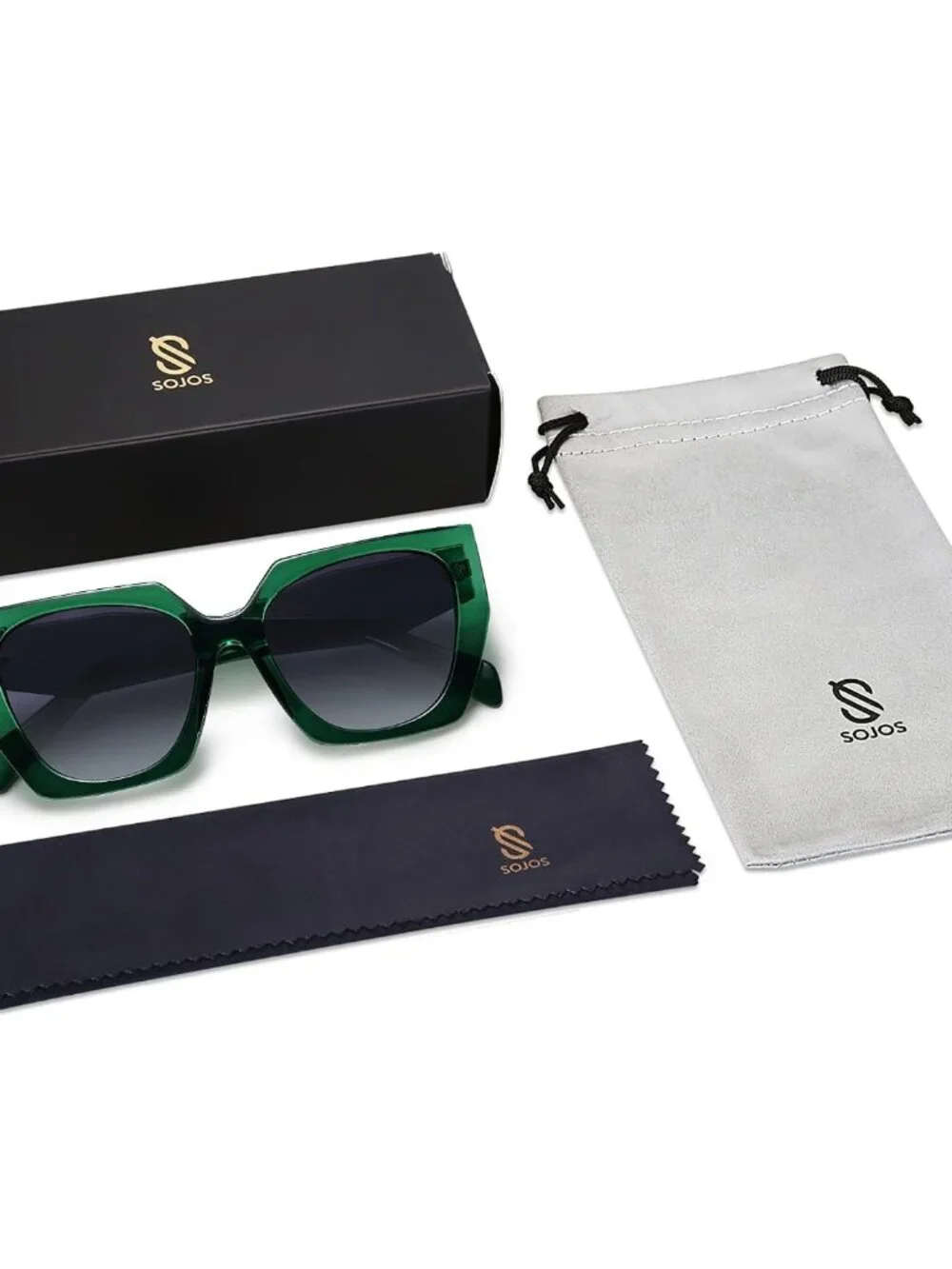 Fashionable Oversized Polarized Sunglasses - Ideal for Outdoor Activities SJ2205